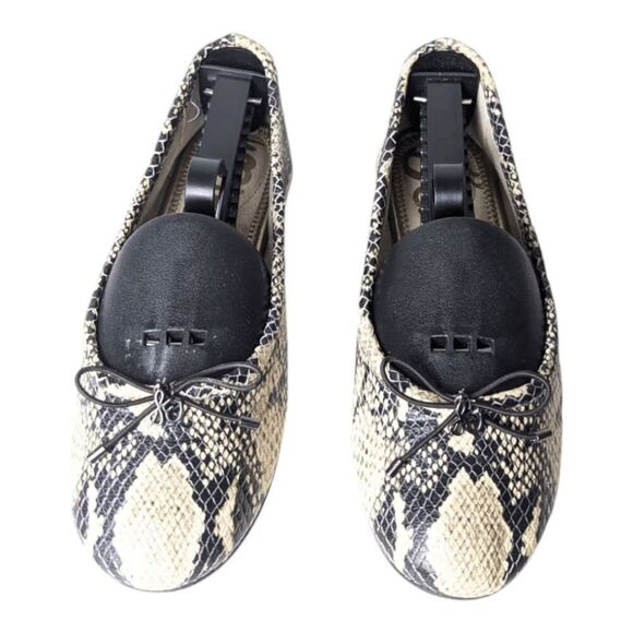 NWOB SAM EDELMAN Felicia Animal Print Ballet Flats Size 6M - Picture 4 of 7